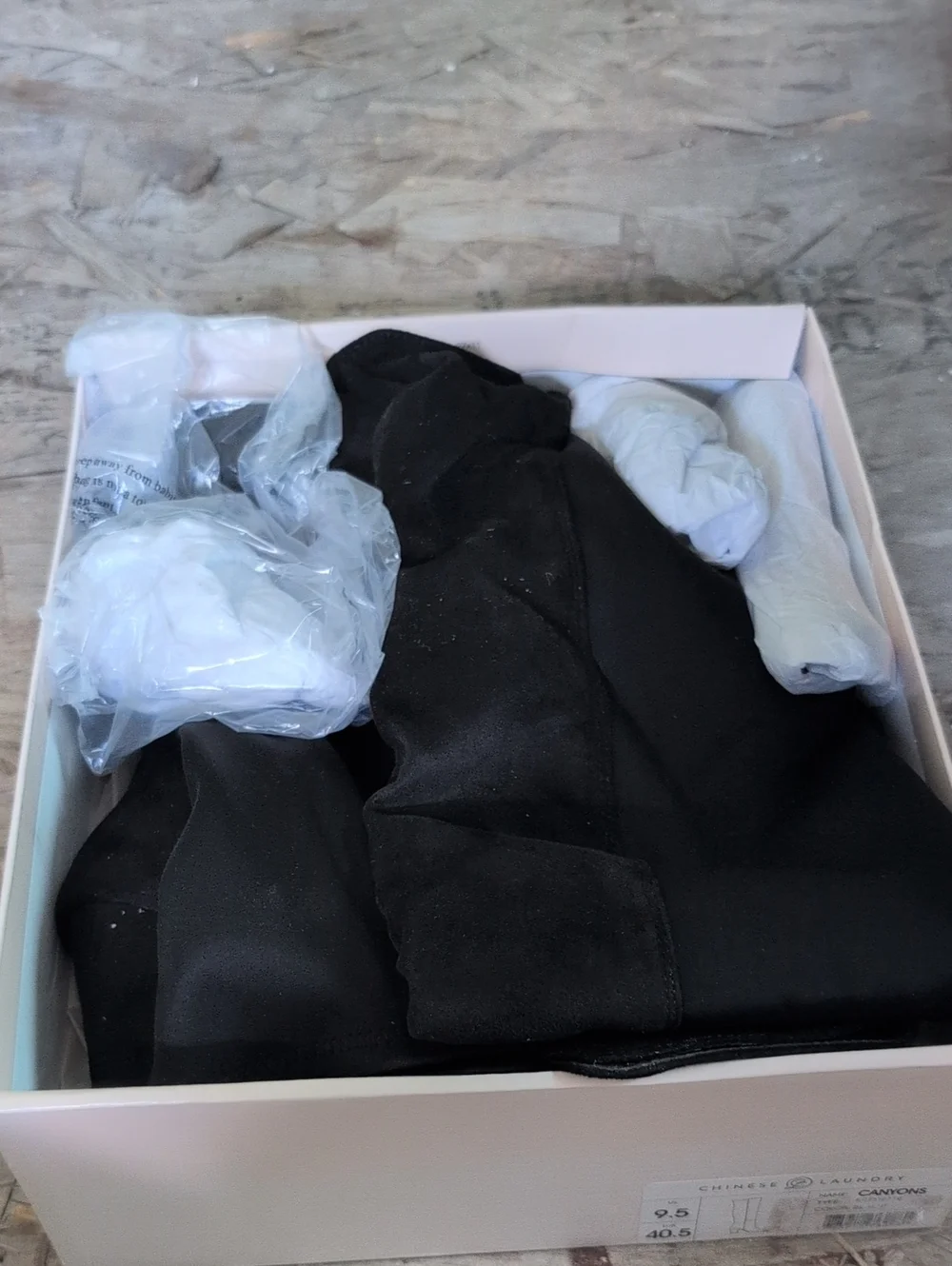 Chinese Laundry Black Over the Knee Boots Size 9.5